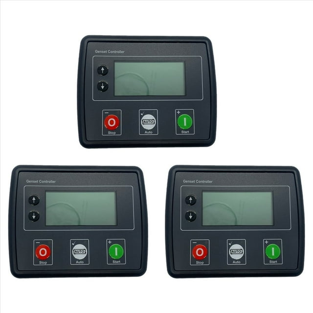 3X Dse4520 Mkii Módulo de Control de Fallo de Red de Parada de Arranque Automático Controlador de Generador Amf