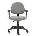 thumbnail image 6 of Boss Office Products B316-GY Beyond Basics Adjustable Office Task Chair with Adjustable Arms, Grey, 6 of 9