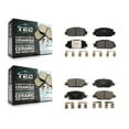 thumbnail image 1 of TEC Front Rear Ceramic Brake Pads Kit for Car Honda CR-V KTC-100545, 1 of 10