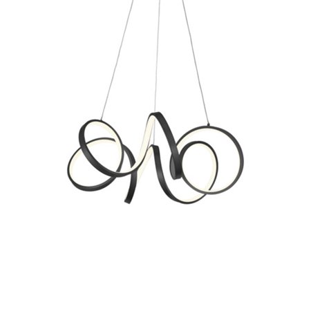 

Kuzco Lighting Ch93824 Synergy 9-3/4 Tall Led Abstract Chandelier - Black