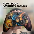 thumbnail image 4 of DreamController Demmon Slayyer Custom X-box Controller Wireless compatible with X-box One/Series X/S Customized in USA with Permanent HYDRO-DIP Printing (NOT JUST A SKIN) [video game], 4 of 6