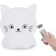 thumbnail image 2 of Luz nocturna para niños, luz LED recargable para bebés con silicona suave, diseño de animalito y RGB multicolor, compatible con control remoto y táctil, regulable (gato), 2 of 5
