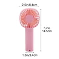 thumbnail image 3 of Dvumao Portable Fans, Handheld Mini Fan Powerful Wind Portable Small Fan Rechargeable USB FanQuiet Fan For Home Office TravelOutdoor Students Adults, Mom Gifts, 3 of 5
