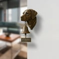 thumbnail image 6 of Door Bell, Dog Welcome Doorbell, Vintage Wall-Mounted Decorative Metal Hanging Bell, for Porch, Front Door & Garden - Pet Lover, 6 of 6