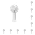 thumbnail image 1 of Ventilador portátil Advancent de refrigeración de escritorio ajustables de verano color Blanco Tipo 1 10Conjunto, 1 of 6