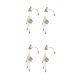 thumbnail image 3 of Qarigey 1 Pair Women Earrings Insect Ears Ear Clip Decor Party Jewelries Females Earring Ornaments Decorations Fashion Dating 2piezas, 3 of 6
