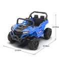 thumbnail image 7 of iRerts 12v Ride on Cars with Remote Control, Electric Ride on Toys UTV for Kids Boys Girls Ages 3-5 Gifts, Kids Cars Ride on Vehicles with Bluetooth, MP3 Music Playback, LED Light, Horn, Blue, 7 of 7