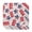Red, Blue, Gray, variant on 250th Anniversary Cloth Napkins, 4th of July America Freedom Veteran Day Washable and Reusable Dinner Napkins Set of 6, Table Napkin for Kitchen Party Birthday Wedding Hotel Housewarming 20"x20"
