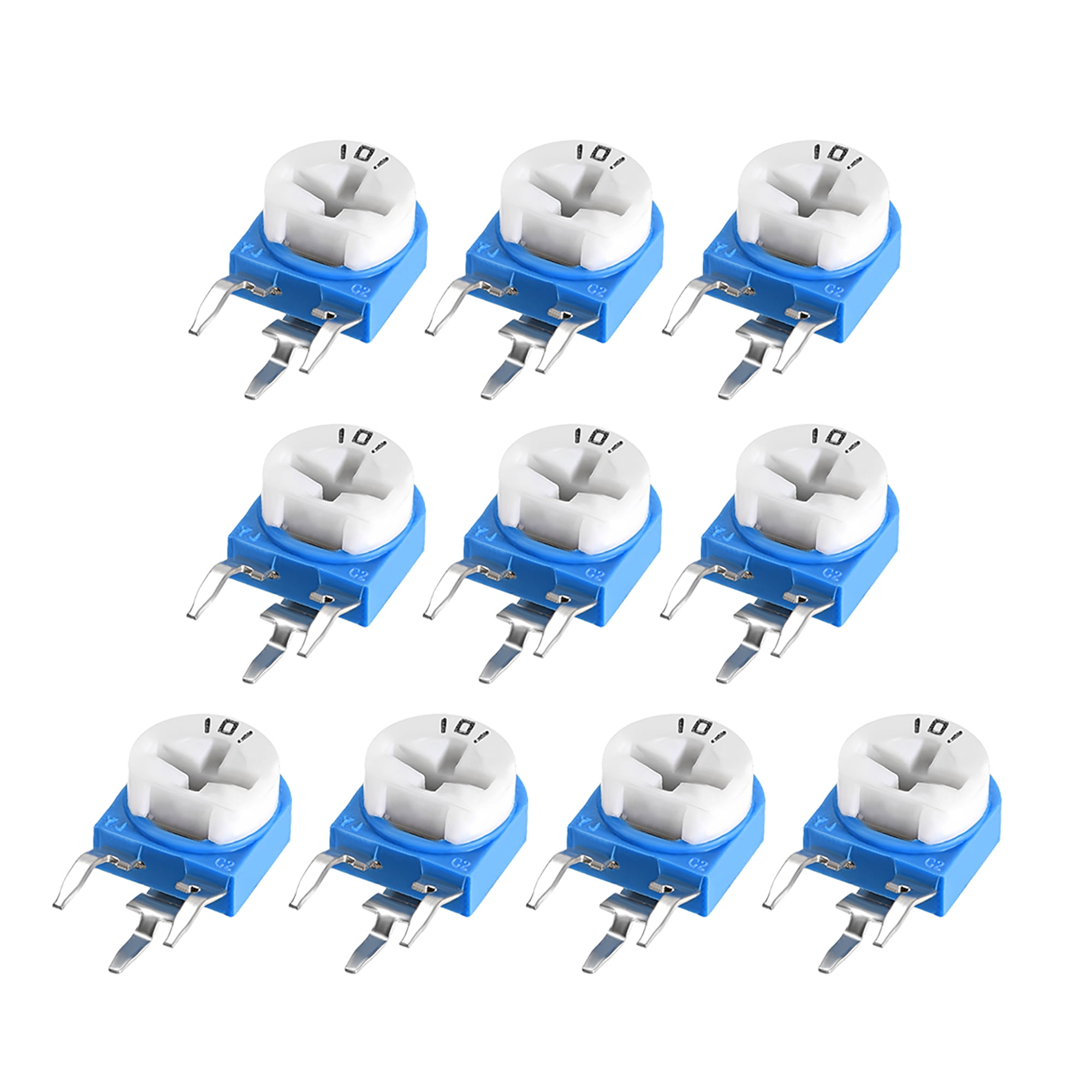 Trimmer Potentiometer 100R Ohm Top Adjustment Horizontal Variable