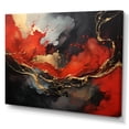 thumbnail image 2 of Designart "Sunset Glow Over Mount Kinabalu in Malaysia I" Landscapes Wall Art - Country Pink Mountains Lake Hallway Wall Art Decor, 2 of 4