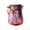 Purple, variant on LED Battery Operated Mason Jar Lantern Light Outdoor Glass Fairy Hanging Jars (with Hanger) Waterproof Starry Decorative Decor String Lights for Wedding Home Garden Table Party Decoration