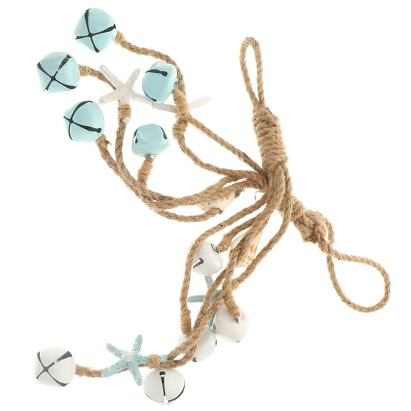 2 Pcs Life Ring Buoy Mediterranean Style Hanging Ornament Sea Star Pendant