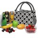 thumbnail image 3 of Fotbe White Sunflowers Bolsa Térmica Portátil con Estampado, Bolsa de Entrega de Alimentos Aislada, Bolsa Reutilizable de Gran Capacidad para Comidas y Supermercado, 3 of 6