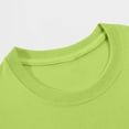 thumbnail image 5 of Frwgonr School Uniform Shirts for Boys Girls Green Cute Graphic T-Shirt Soft Casual Tops for Kids 2T-13, 5 of 5