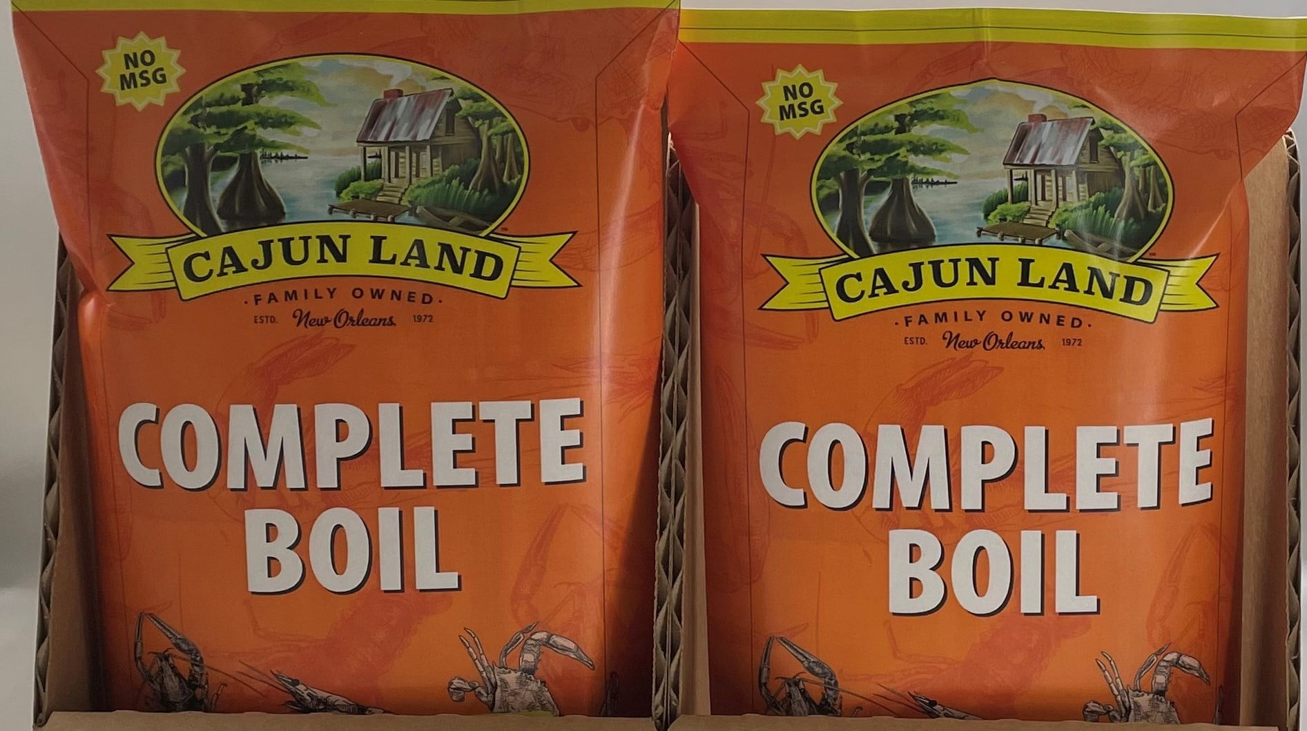 (3 pack) Cajun Land Complete Boil, Spices & Seasoning, 64 oz