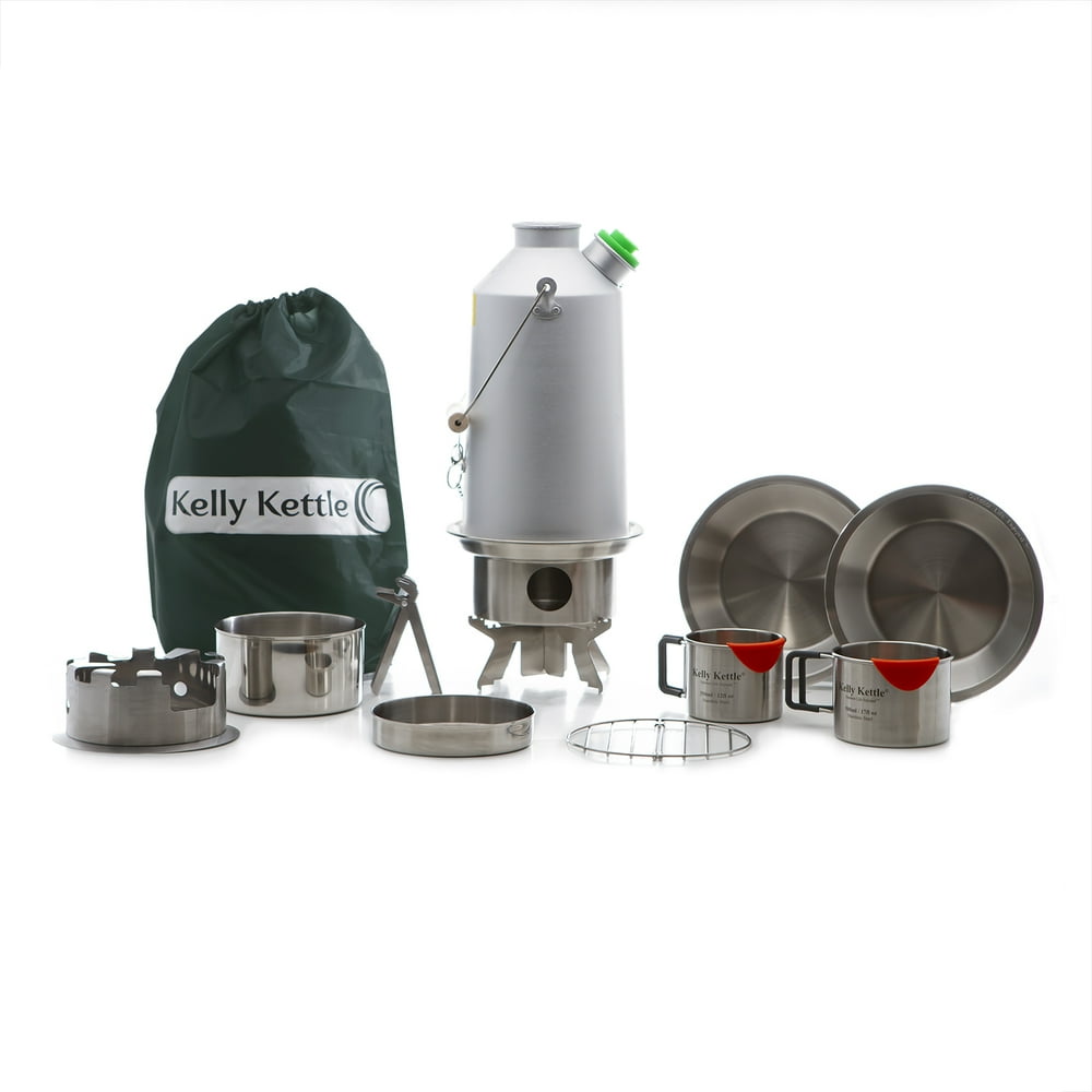 Kelly Kettle Base Camp Ultimate Kit (Large) Anodized Aluminum