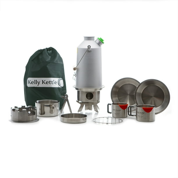 Kelly Kettle Base Camp Ultimate Kit (Large) Anodized Aluminum