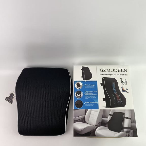 GZMODBEN Backrests adapted for use in vehicles,Lumbar Support Pillow for Office Chair Car Back Support Pillow, Office Home Essentials