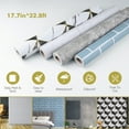 thumbnail image 4 of Venoro 3D Wall Paper Brick Stone Rustic Effect Home Decor Self-adhesive Sticker 1 Roll, 4 of 17