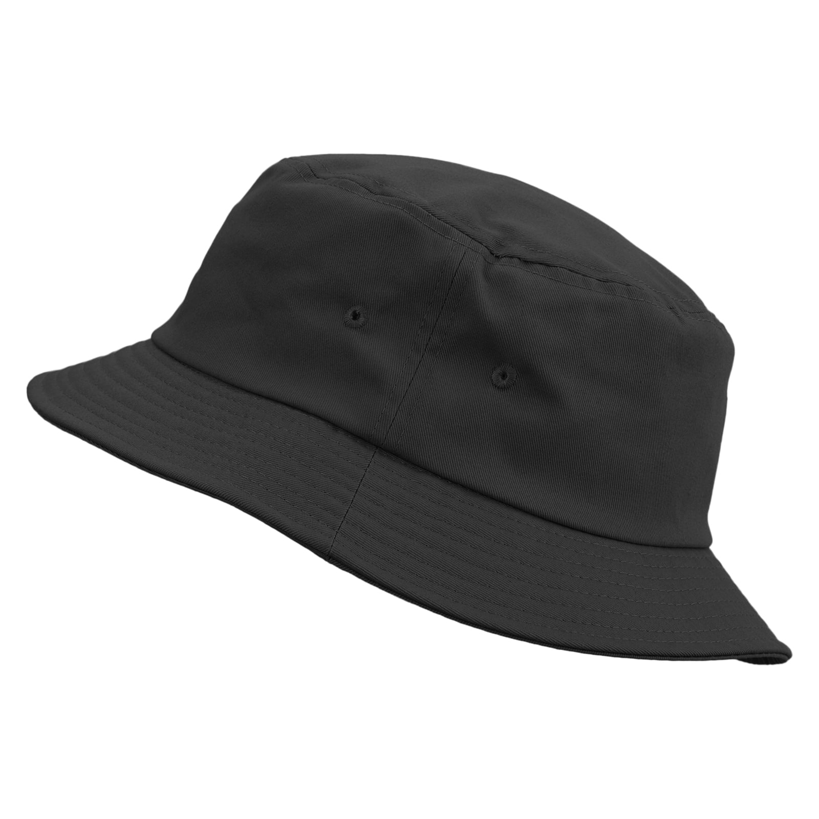 Wild Flying Duck Embroidered Big Size Cotton Blend Twill Bucket