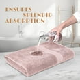 thumbnail image 4 of White Classic Wealuxe Pink Bath Towels 24x50 inch, Cotton Towel Set for Bathroom, Hotel, Gym, Spa, Soft Extra Absorbent Quick Dry 6 Pack, 4 of 8