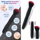 thumbnail image 5 of Wartleves 1 brocha de belleza portátil con carga USB, herramienta eléctrica de maquillaje, brocha cosmética, corrector, herramientas de base, color negro, 5 of 6