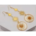 thumbnail image 4 of Pressed Wild Flower Earrings | Multi Flower Earrings | Resin Jewelry, 4 of 8