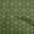 thumbnail image 1 of oneOone Cotton Poplin Forest Green Fabric Geometric Fabric For Sewing Printed Craft Fabric By The Yard 56 Inch Wide, 1 of 4