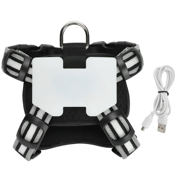 Reflective Light Pet Vest,LED Pet Harness Dog Pet Harness USB Charging Pet Harness Best in Class