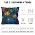 thumbnail image 5 of COMIO  Happy New Year Pillow Covers  New Year Pillow Cases 2024 Happy New Years Throw Pillow Covers Outdoor Couch Sofa Cushion Covers for New Year, 5 of 5