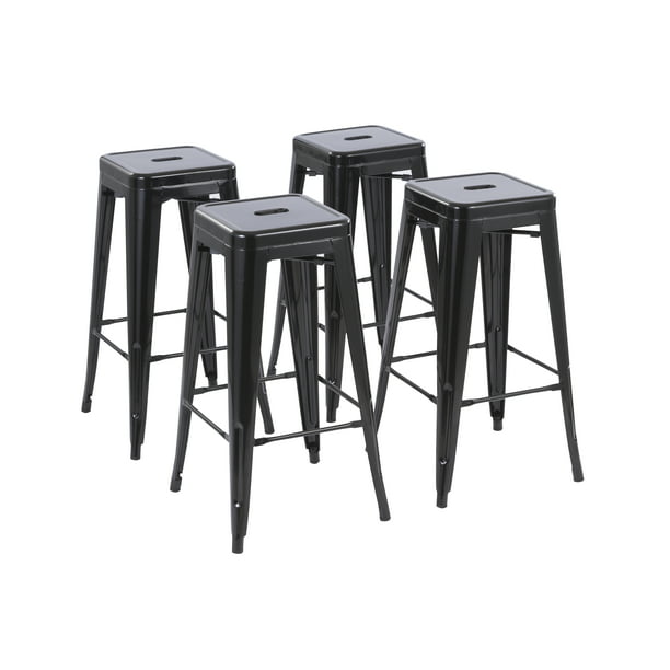 Howard 30inch Stackable Metal Barstool, Bar Stools Under 30 Inches
