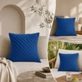 thumbnail image 7 of Textured Knit Throw Pillow Cover Soft Square Decorative Cushion Case for Outdoor Patio Sofa Couch and Home, 7 of 7
