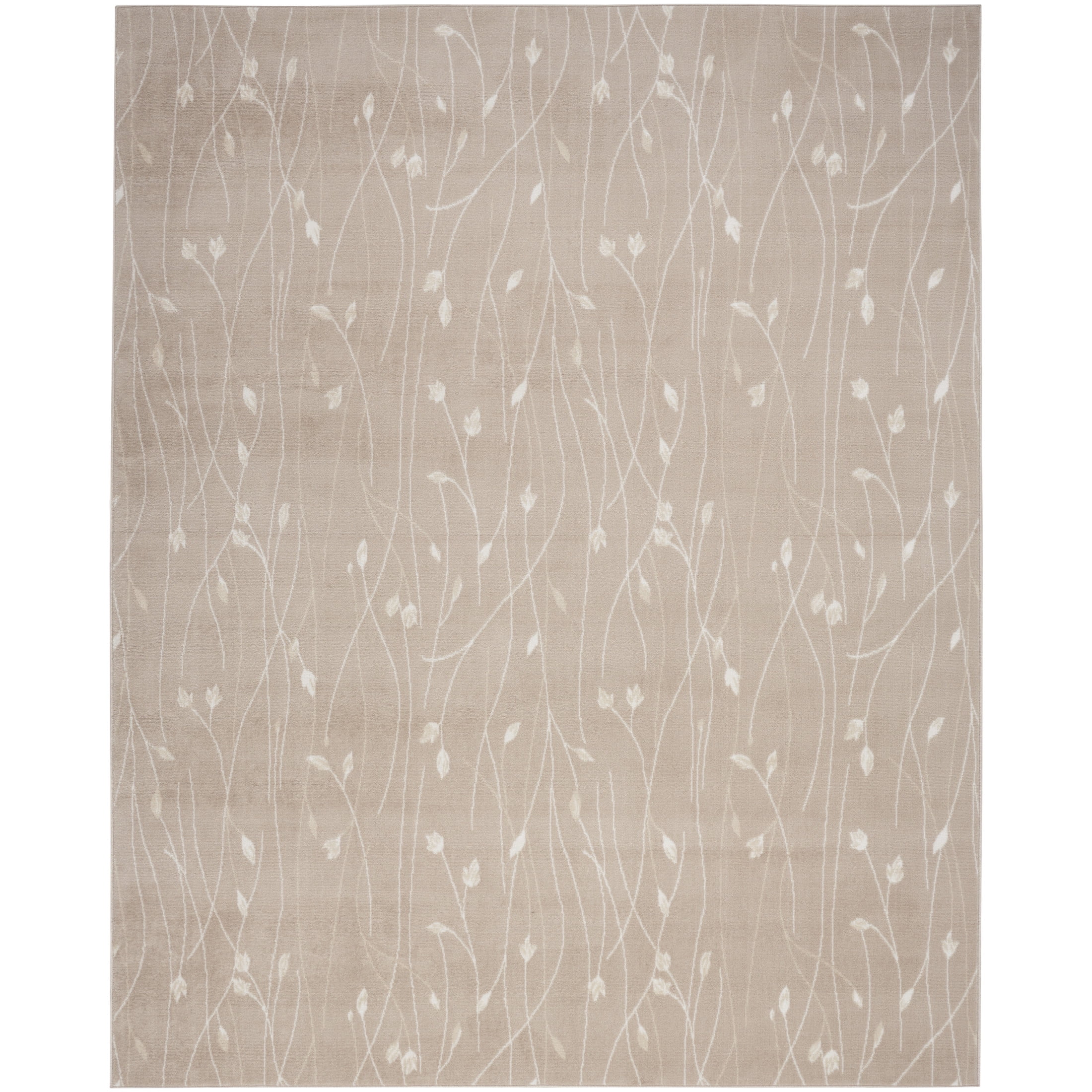 Nourison Grafix 6' x 9' Beige Modern Indoor Rug