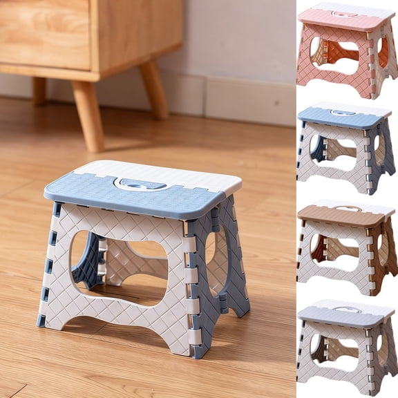 TACILIP Garden Tools, 1PC Foldable Stool Portable Indoor Outdoor Small Stool Camping Stool For Adults Compact Fishing Chair, Home Gifts