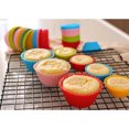 thumbnail image 5 of 20 piezas de moldes de silicona para muffins con colores aleatorios para hornear pasteles, moldes de silicona para pasteles, moldes para pasteles, utensilios para hornear jabón Rojo Verde, 5 of 5