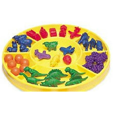 7 Compartment Tray - Circular Sorting Tray-7 Compartments
