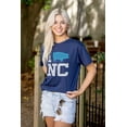 thumbnail image 3 of North Carolina Good Luck Pig Cute Men's Graphic T Shirt Tees Brisco Brands S, 3 of 4