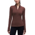 thumbnail image 1 of Campera CRZ YOGA Butterluxe con Cierre Completo Taupe Talle L, 1 of 4
