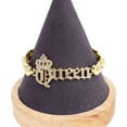 thumbnail image 5 of JoeytheJewelryNY HUGS &KISSES xo queen set gold Plated #69, 5 of 5