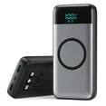 thumbnail image 1 of Power Bank YHO de 40800 mAh con carga inalámbrica de 15 W y carga rápida de 25 W, 1 of 9