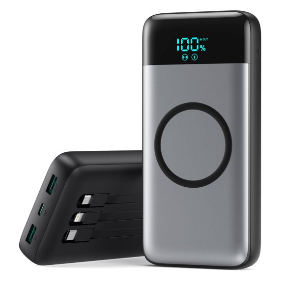 Power Bank YHO de 40800 mAh con carga inalámbrica de 15 W y carga rápida de 25 W