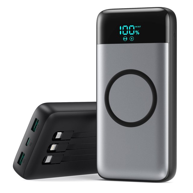 Power Bank YHO de 40800 mAh con carga inalámbrica de 15 W y carga rápida de 25 W