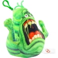thumbnail image 2 of Ghostbusters Super Soft Slimer 12cm Plush Toy Keyclip Bag Clip, 2 of 5