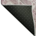 thumbnail image 5 of Addison Rugs Mayfield Premium Machine Washable Transitional Abstract Pink Runner Rug, 2'3" X 7'6" Machine Washable Transitional Abstract Pink Oversized Sherpa Throw Blanket, 5 of 6
