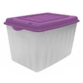 thumbnail image 1 of Caja Clarificada con tapa de Color Capacidad 68 Lts Plastic Trends Mod Forza Blanco-Morado, 1 of 4
