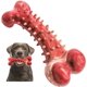 thumbnail image 1 of Juguete para perros, cepillo de dientes con forma de hueso masticable, palo de limpieza dental de goma resistente a las mordeduras para perros medianos y grandes, sabor a carne de res., 1 of 5