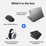 Lenovo LOQ RTX 5060 Gaming Laptop, 15.6 FHD 144Hz NVIDIA G-Sync Display, AMD Ryzen 7 250, NVIDIA GeForce RTX 5060, 16GB DDR5 RAM, 512GB SSD, 5MP Camera, Ethernet (RJ45), Backlit KB, Win 11 Pro