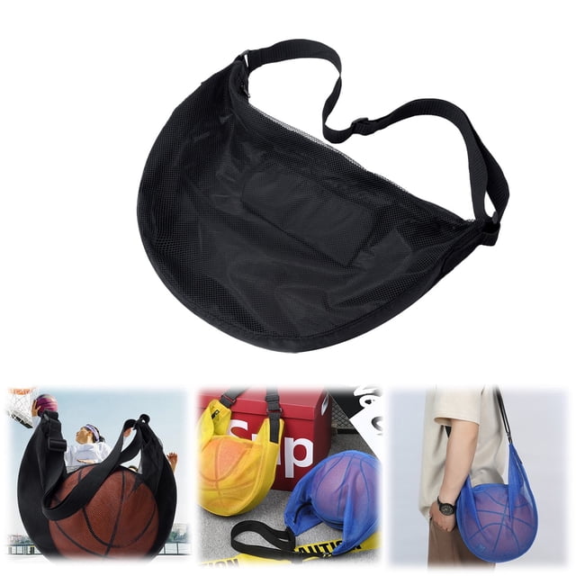 Tyeign Sac de Rangement pour Basketball, Sac de Sport avec Sangle Réglable, Transporteur d'Équipement de Sport Extérieur pour Basketball Volleyball Football