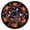 A002- B, variant on Round Area Mat Halloween Spooky Cave Design Ghost Spiral Staircase Decor 1 Pack for Indoor Party Home Living Room Floor Halloween Decoration