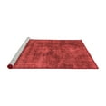 thumbnail image 2 of Ahgly Company Machine Washable Indoor Rectangle Abstract Red Modern Area Rugs, 8' x 10', 2 of 4